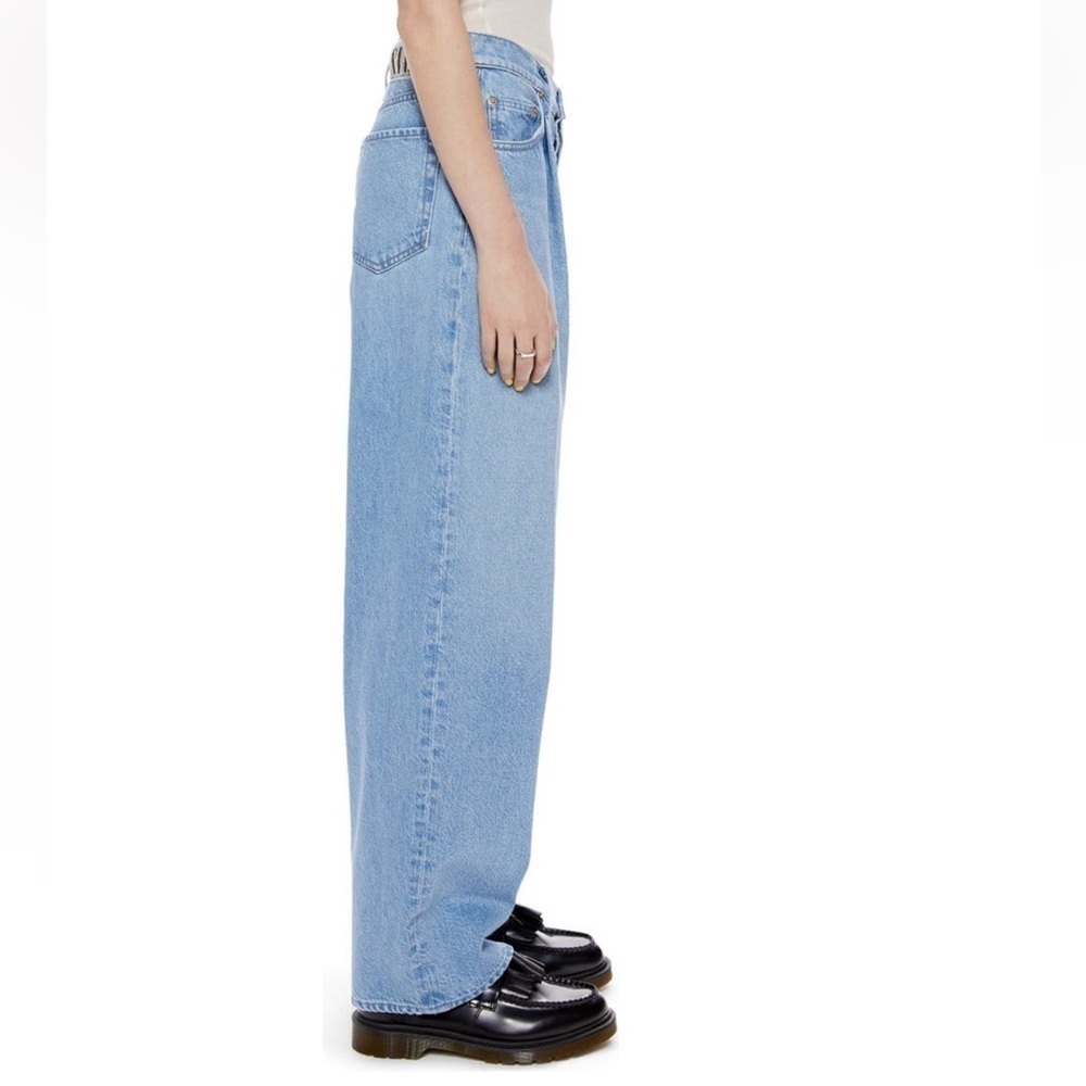 MOTHER
SNACKS! The Pleated Fun Dip Puddle Straight Leg Jeans - Picture 3 of 11